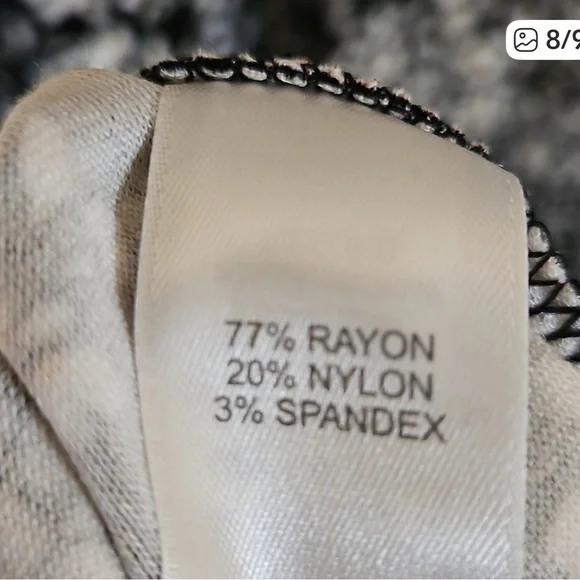 Women’s J. Jill Dress Black and White Floral Button Down Plus Size 4X - Picture 9 of 9